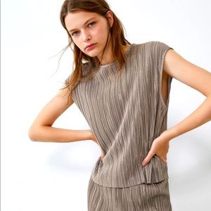 Zara Pleated Top